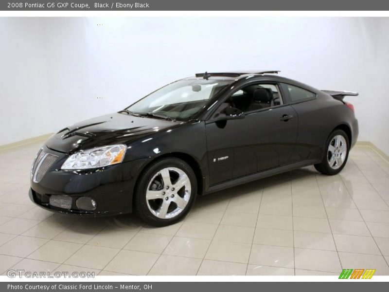 Black / Ebony Black 2008 Pontiac G6 GXP Coupe