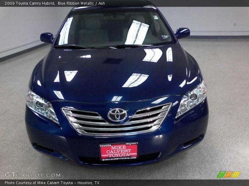 Blue Ribbon Metallic / Ash 2009 Toyota Camry Hybrid