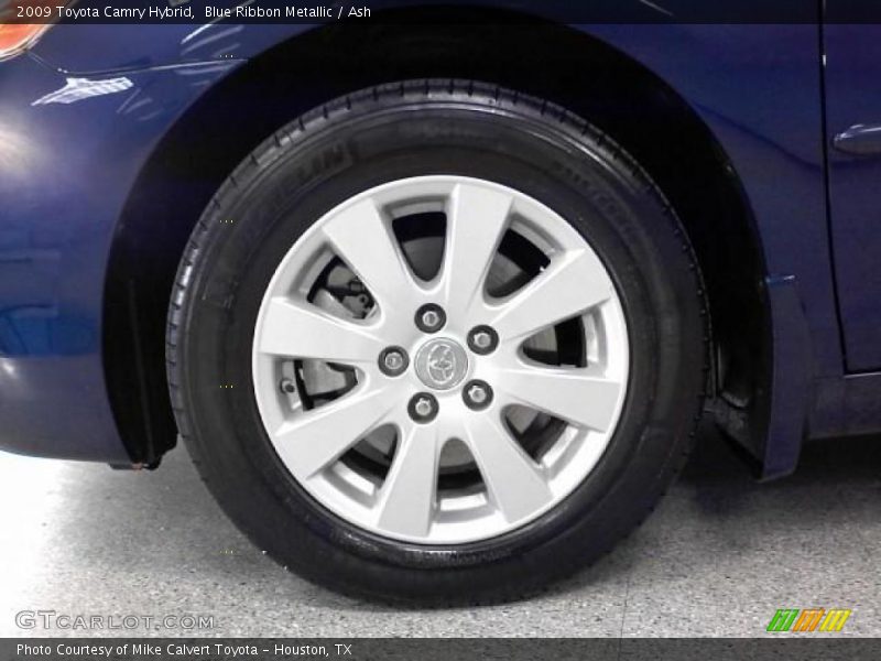 Blue Ribbon Metallic / Ash 2009 Toyota Camry Hybrid