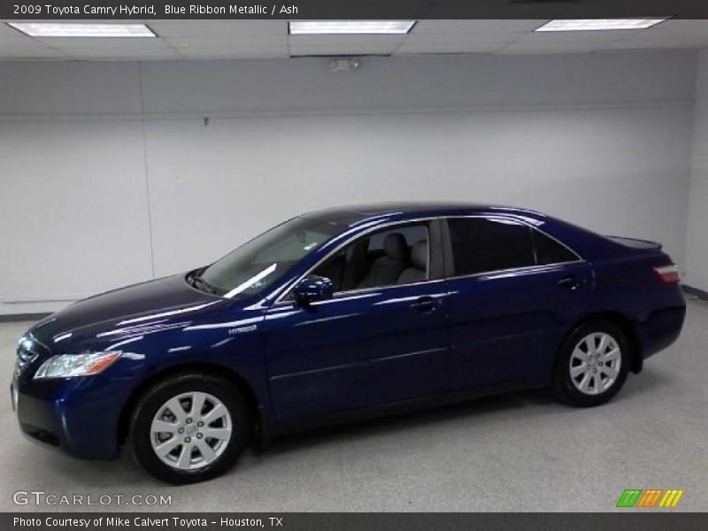 Blue Ribbon Metallic / Ash 2009 Toyota Camry Hybrid