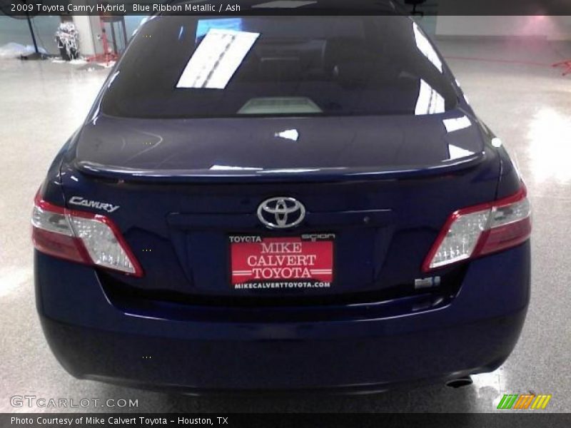 Blue Ribbon Metallic / Ash 2009 Toyota Camry Hybrid