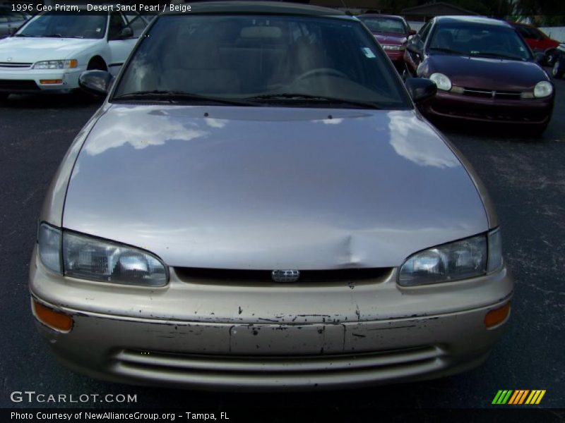 Desert Sand Pearl / Beige 1996 Geo Prizm