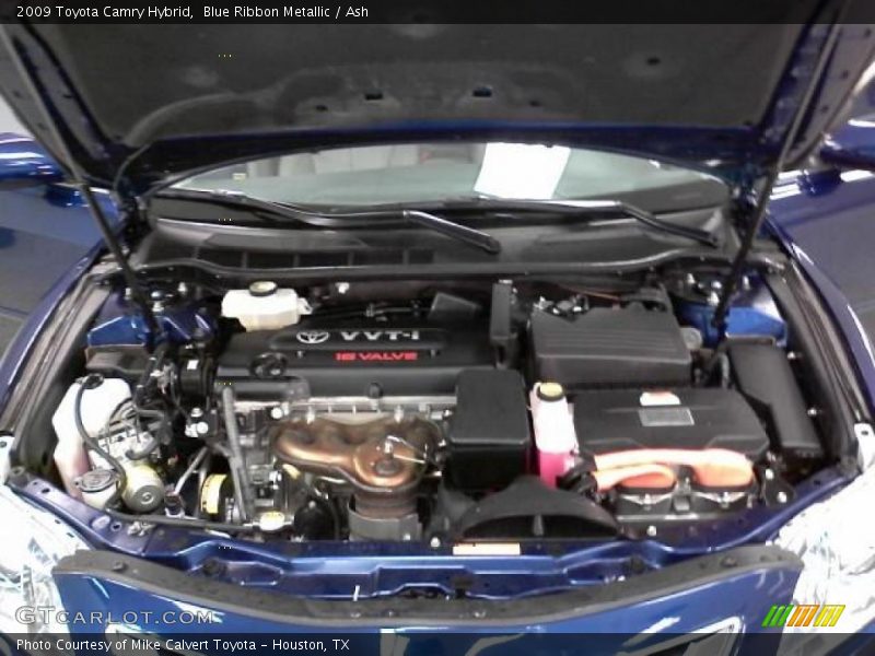 Blue Ribbon Metallic / Ash 2009 Toyota Camry Hybrid