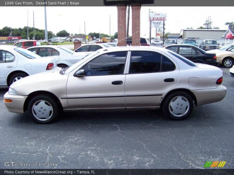 Desert Sand Pearl / Beige 1996 Geo Prizm