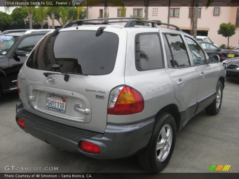 Pewter / Gray 2004 Hyundai Santa Fe GLS