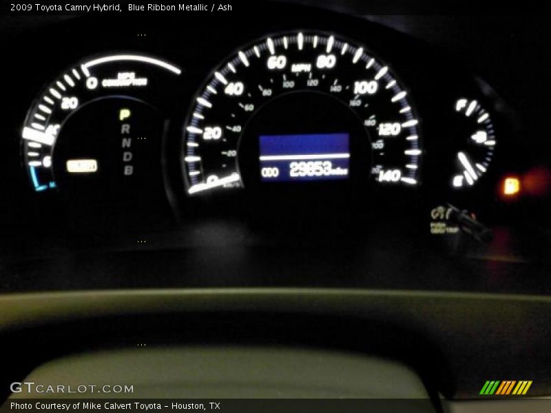 Blue Ribbon Metallic / Ash 2009 Toyota Camry Hybrid