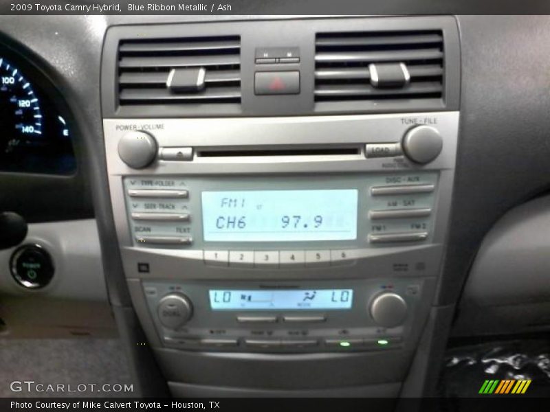 Blue Ribbon Metallic / Ash 2009 Toyota Camry Hybrid