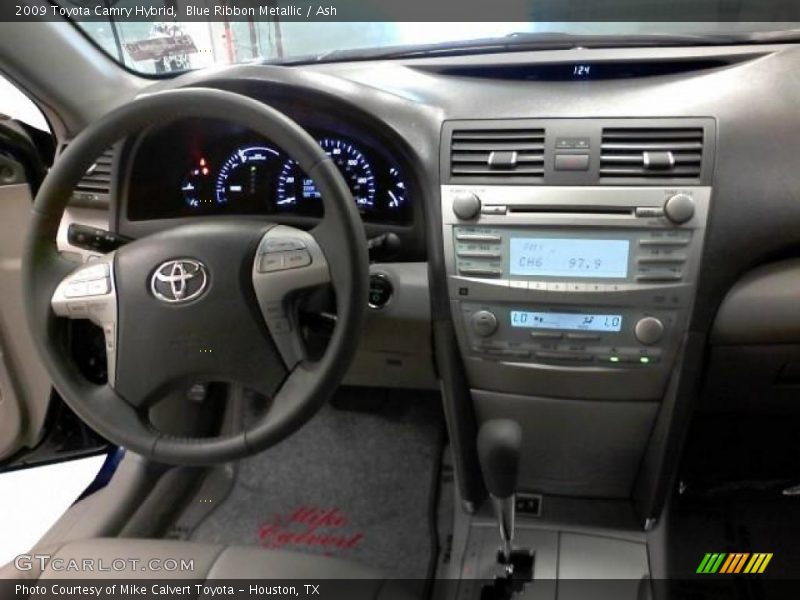 Blue Ribbon Metallic / Ash 2009 Toyota Camry Hybrid