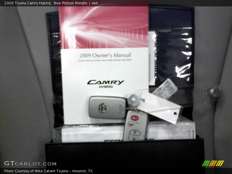 Blue Ribbon Metallic / Ash 2009 Toyota Camry Hybrid