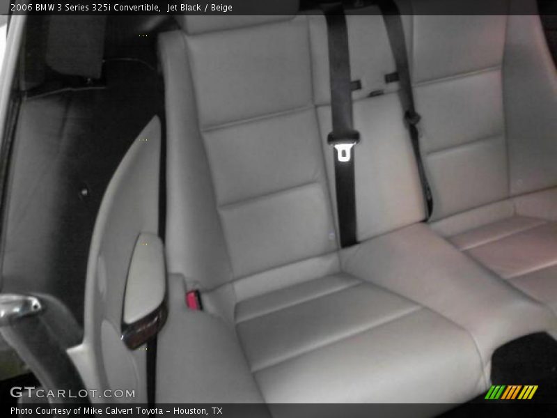 Jet Black / Beige 2006 BMW 3 Series 325i Convertible