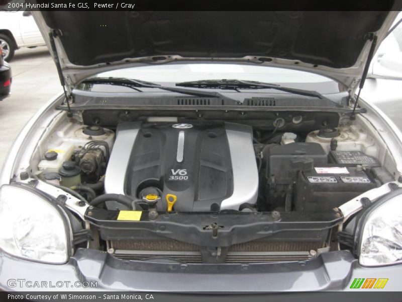 Pewter / Gray 2004 Hyundai Santa Fe GLS