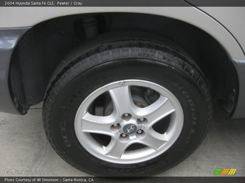 Pewter / Gray 2004 Hyundai Santa Fe GLS