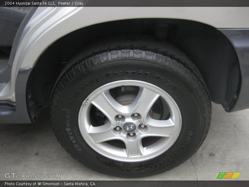 Pewter / Gray 2004 Hyundai Santa Fe GLS