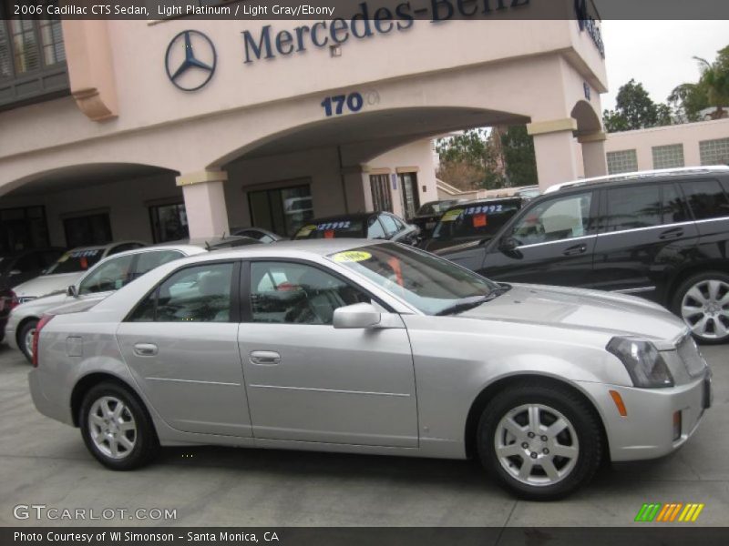 Light Platinum / Light Gray/Ebony 2006 Cadillac CTS Sedan