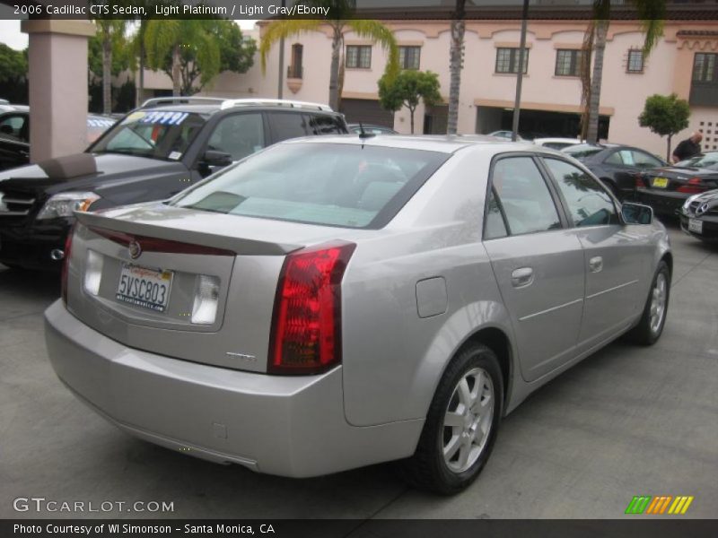 Light Platinum / Light Gray/Ebony 2006 Cadillac CTS Sedan