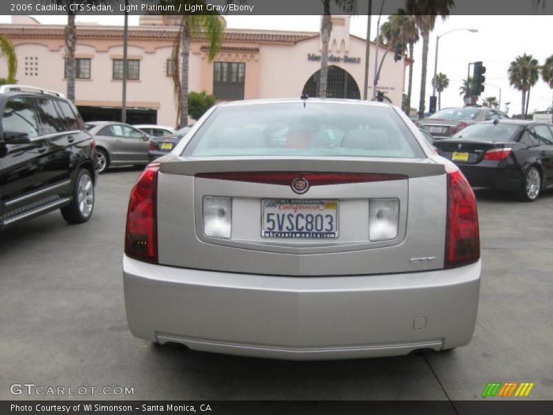Light Platinum / Light Gray/Ebony 2006 Cadillac CTS Sedan