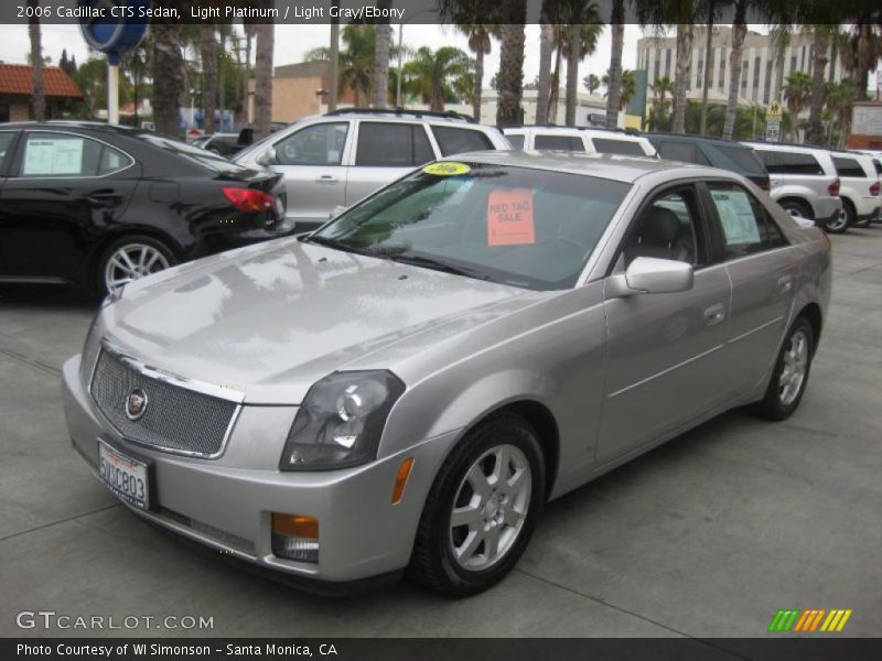 Light Platinum / Light Gray/Ebony 2006 Cadillac CTS Sedan