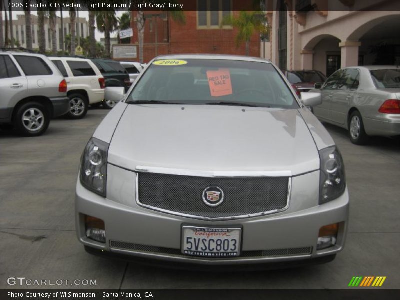 Light Platinum / Light Gray/Ebony 2006 Cadillac CTS Sedan