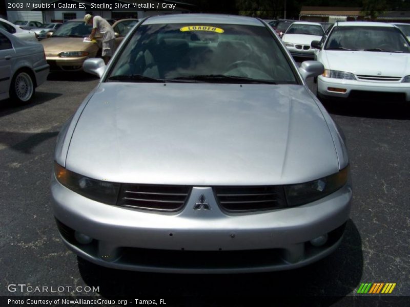 Sterling Silver Metallic / Gray 2003 Mitsubishi Galant ES