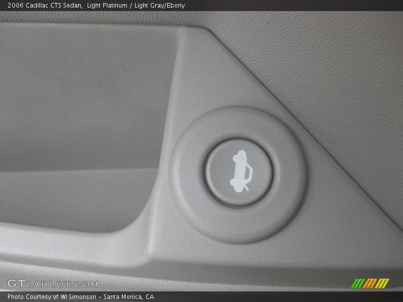 Light Platinum / Light Gray/Ebony 2006 Cadillac CTS Sedan