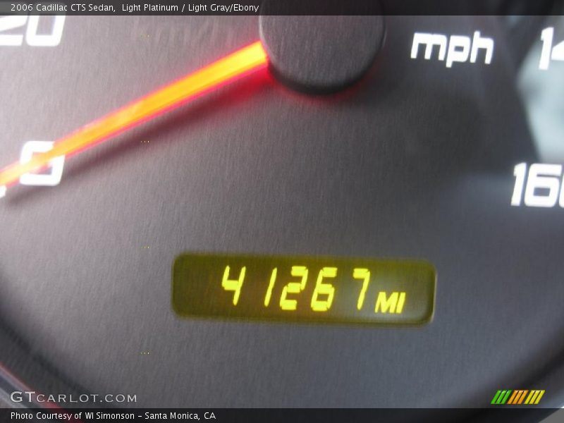 Light Platinum / Light Gray/Ebony 2006 Cadillac CTS Sedan