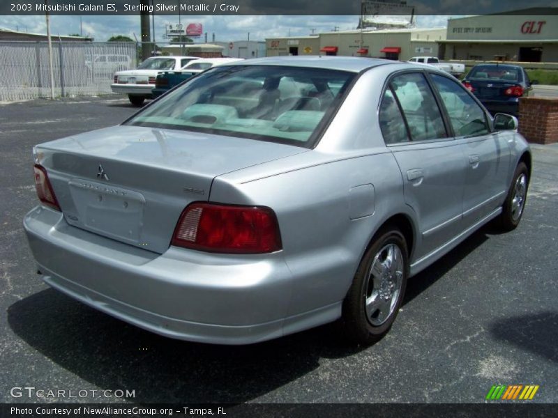 Sterling Silver Metallic / Gray 2003 Mitsubishi Galant ES