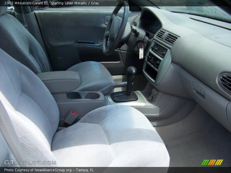 Sterling Silver Metallic / Gray 2003 Mitsubishi Galant ES