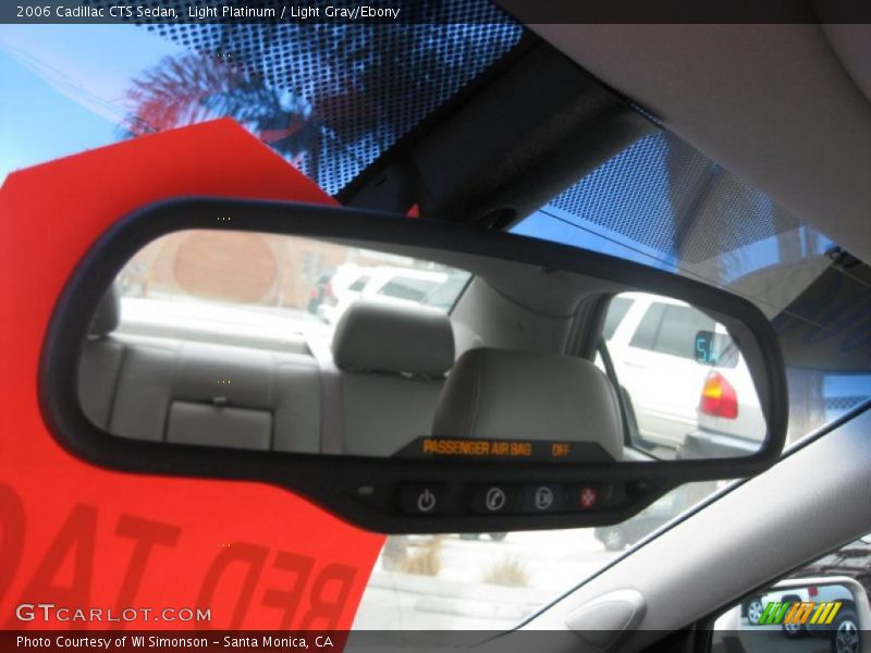 Light Platinum / Light Gray/Ebony 2006 Cadillac CTS Sedan