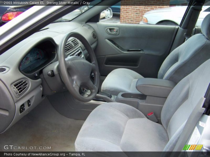 Sterling Silver Metallic / Gray 2003 Mitsubishi Galant ES