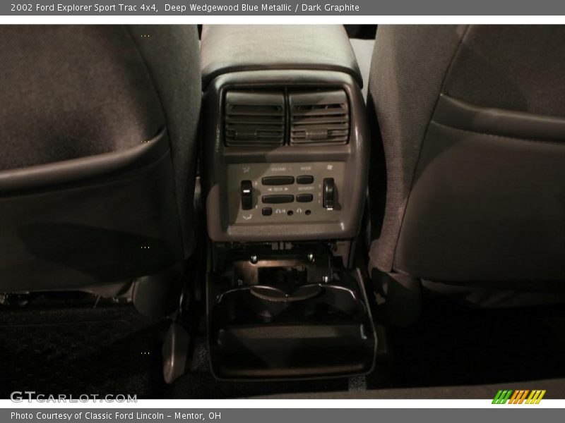 Deep Wedgewood Blue Metallic / Dark Graphite 2002 Ford Explorer Sport Trac 4x4