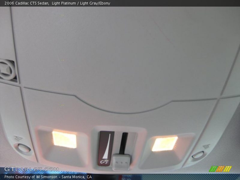 Light Platinum / Light Gray/Ebony 2006 Cadillac CTS Sedan