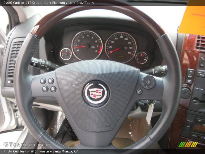 Light Platinum / Light Gray/Ebony 2006 Cadillac CTS Sedan