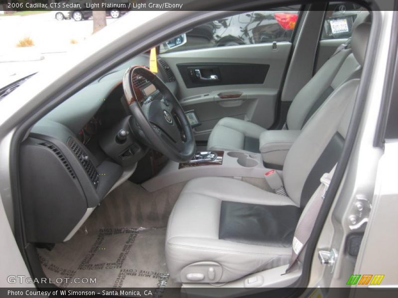 Light Platinum / Light Gray/Ebony 2006 Cadillac CTS Sedan