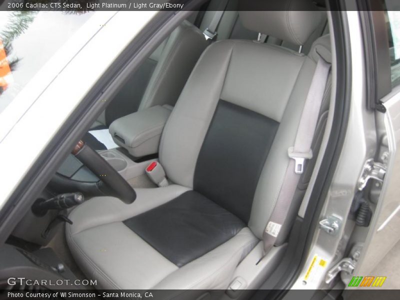 Light Platinum / Light Gray/Ebony 2006 Cadillac CTS Sedan