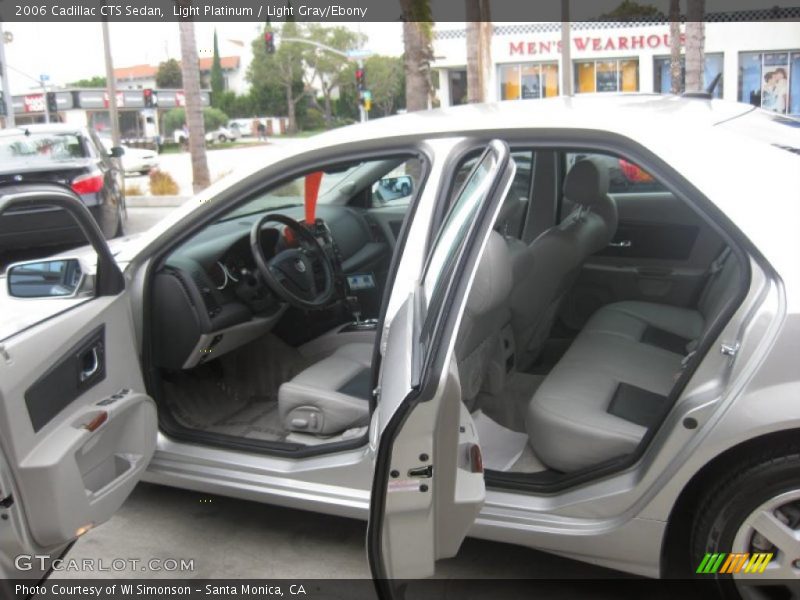 Light Platinum / Light Gray/Ebony 2006 Cadillac CTS Sedan