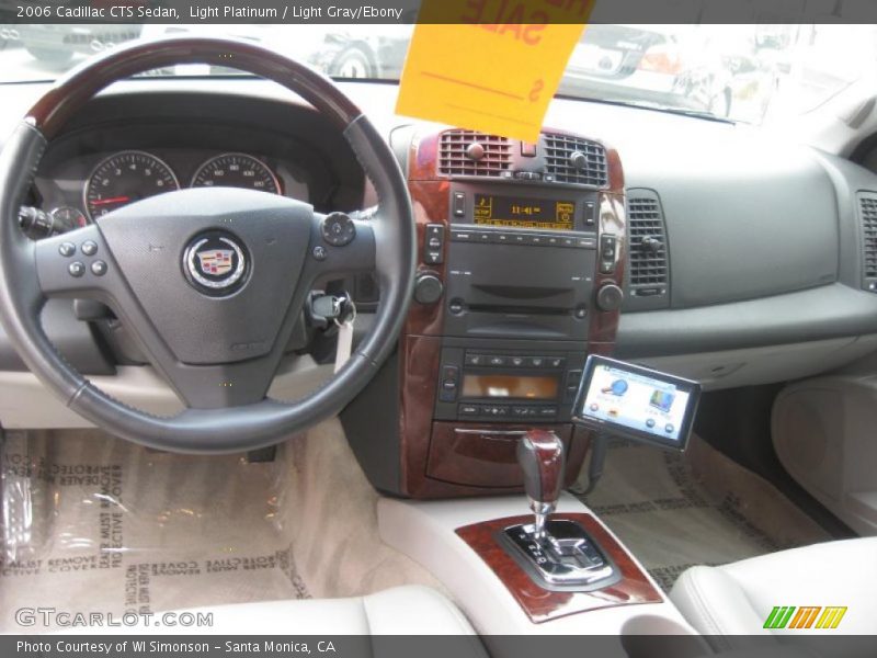 Light Platinum / Light Gray/Ebony 2006 Cadillac CTS Sedan