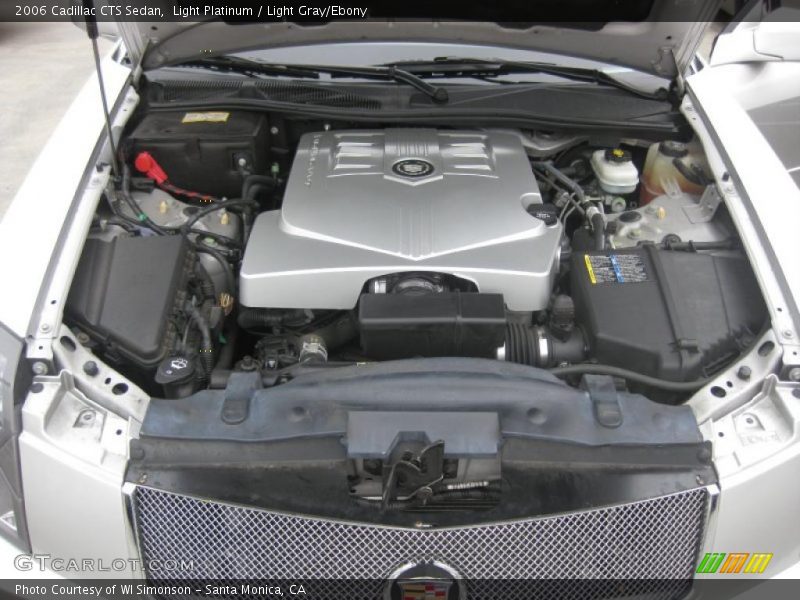 Light Platinum / Light Gray/Ebony 2006 Cadillac CTS Sedan