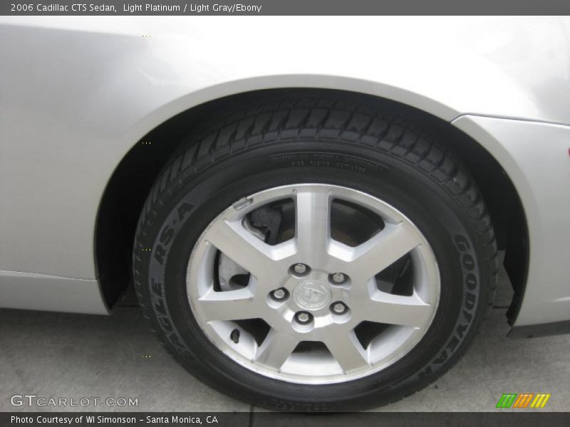 Light Platinum / Light Gray/Ebony 2006 Cadillac CTS Sedan