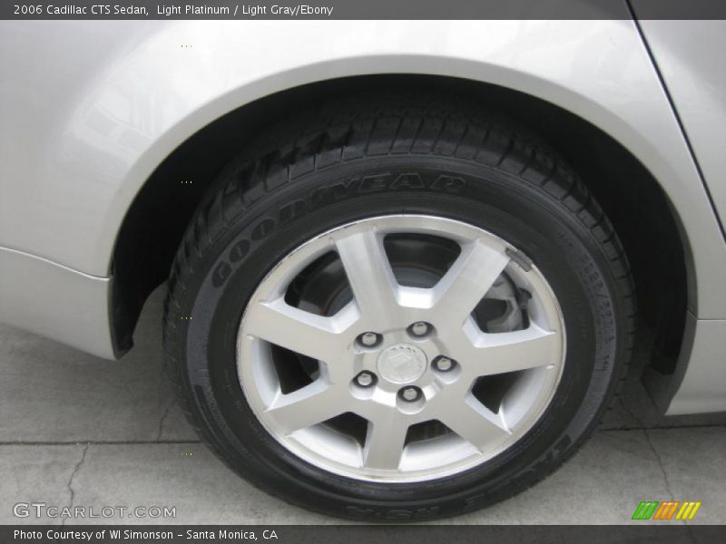 Light Platinum / Light Gray/Ebony 2006 Cadillac CTS Sedan