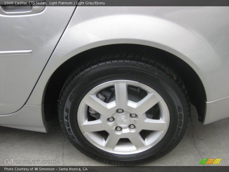Light Platinum / Light Gray/Ebony 2006 Cadillac CTS Sedan
