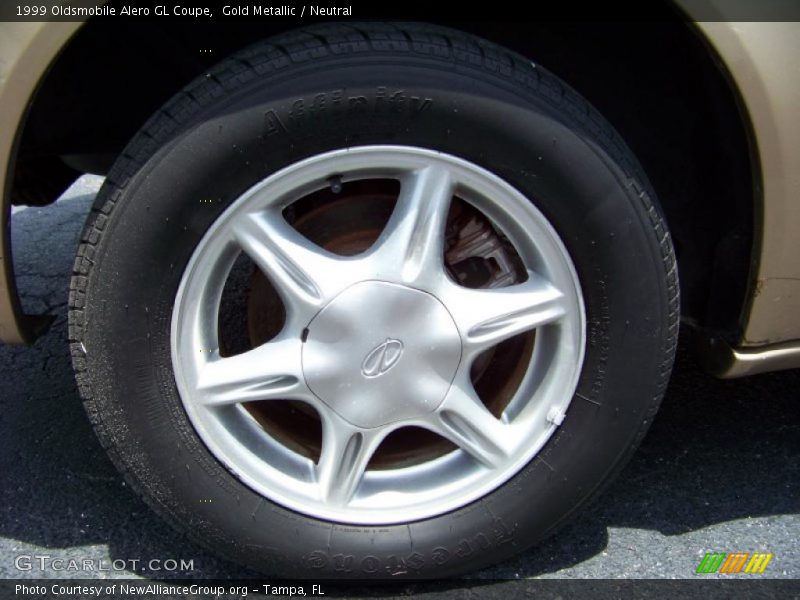 Gold Metallic / Neutral 1999 Oldsmobile Alero GL Coupe