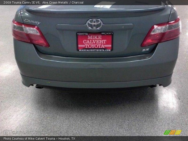 Aloe Green Metallic / Charcoal 2009 Toyota Camry SE V6