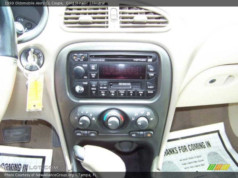 Gold Metallic / Neutral 1999 Oldsmobile Alero GL Coupe