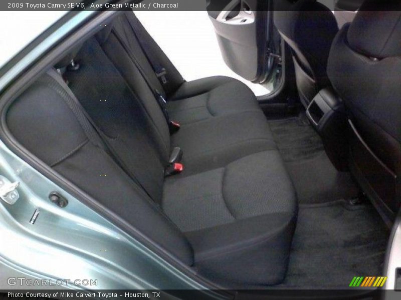 Aloe Green Metallic / Charcoal 2009 Toyota Camry SE V6