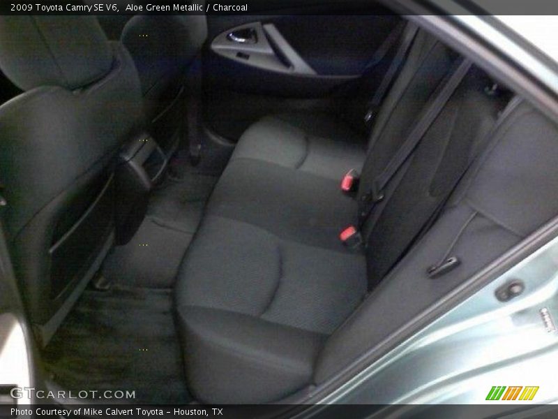 Aloe Green Metallic / Charcoal 2009 Toyota Camry SE V6