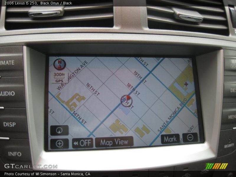 Black Onyx / Black 2006 Lexus IS 250