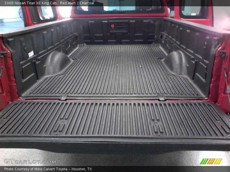 Red Alert / Charcoal 2008 Nissan Titan XE King Cab