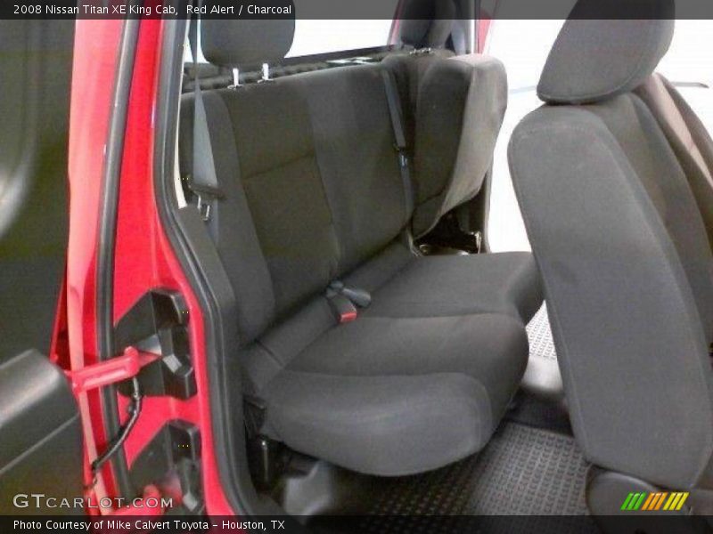Red Alert / Charcoal 2008 Nissan Titan XE King Cab