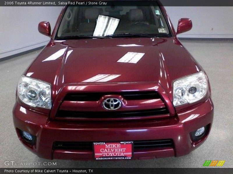 Salsa Red Pearl / Stone Gray 2006 Toyota 4Runner Limited
