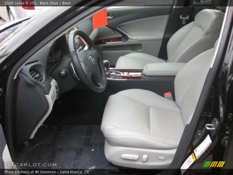 Black Onyx / Black 2006 Lexus IS 250